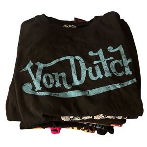 5pc MYSTERY Vintage / Unique / Rare Thrifted Women’s  T-Shirt Lot Bundle thrift